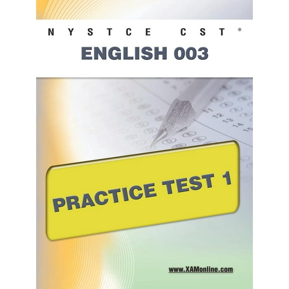 Nystce NYSTCE CST English 003 Practice Test 1, (Paperback)