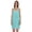 Aqua Blue, variant on Inkmeso Sexy Lingerie nightgown for Women Sleeveless Lace Nightwear Tunic Dress Sleepwear