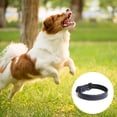 thumbnail image 3 of Collar de perro acolchado de tela impermeable suave de cuero, collar de cuero ajustable duradero para mascotas,, 3 of 5