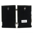 thumbnail image 2 of 4x6 Hinged Double Silver Standard Metal Picture Frame, 2 of 5