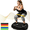 Black, variant on 10-Speed Vibration Plate, Full Body Shaker Exercise Machine with 5 Resistance Bands, Lymphatic Drainage Vibrating Board, Compact Home Gym Equipment for Weight Loss, Fat Burning Workout for Adults