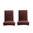 thumbnail image 1 of Cubierta de silla de oficina Funda protectora anti-arrugas Estilo simple El Four Seasons Multicolor Stretch Slight Funda para el Hotel Brown sidaley HA012481-02, 1 of 6