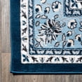 thumbnail image 6 of JONATHAN Y MODERN PERSIAN 2 x 8 Runner Rug, Palmette Floral - Navy/Blue, MDP503D-28, 6 of 9