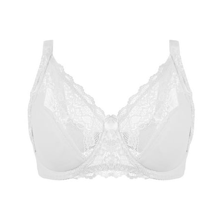 GuessLookry 2023 Babydoll Lingerie For Women Womens Solid Lace Lingerie Bras Plus Size Underwear Bralette Bras Comfortable Bra Valentine Gift