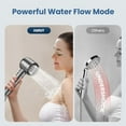 Jomst Filtered shower head with handheld, high pressure water flow and
