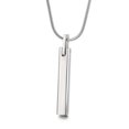 thumbnail image 1 of Collier Long Acier Inoxydable Pendentif Barre Homme, 1 of 5