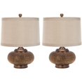 thumbnail image 1 of Safavieh Aubrey Beaded Table Lamps with Silk Chestnut Shade, 1 of 5