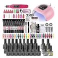 thumbnail image 1 of Nail Set With Nail Dryer Manicure Machine Set Nail Polygels Polish Gel Set Soak-off Nail Art Tools Sets- Ruikalucky, 1 of 4