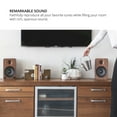 thumbnail image 5 of Kanto YU6 Powered Bookshelf Speakers with Built-In Bluetooth - Pair (Walnut), 5 of 9