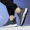 thumbnail image 6 of Men's Elevator Sneakers 2.36 Inch Invisible Height Increasing Lace up Fashion Sneakers, 6 of 14