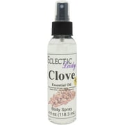 Clove Essential Oil Body Spray (Double Strength), 4 ounces