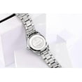 thumbnail image 5 of Watches for Women Analog Quartz Silver Stainless Steel Watches Luminous Waterproof Ladies Dress Watch, 5 of 5
