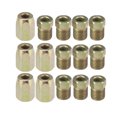 thumbnail image 1 of Unique Bargains 15pcs 3/8 Inch-24 Threads Car Brake Line Fittings Assortment for 3/16' Steel Brake Line Tubing 5 Unions 10 Nuts, 1 of 7