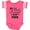 Football Pink and White, variant on Inktastic My Best Friend is My Papa with Hearts Boys or Girls Baby Bodysuit