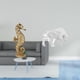 thumbnail image 2 of Escultura De Toro De Resina Dorada, Figura Abstracta Moderna, Adorno Decorativo Para Oficina, Dormitorio, Sala De Estar, Mesa, Estante, Armario, Entrada., 2 of 8
