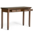 thumbnail image 4 of Simpli Home Artisan 46 inch Wide Solid Wood Transitional Console Sofa Table in Russet Brown, 4 of 10