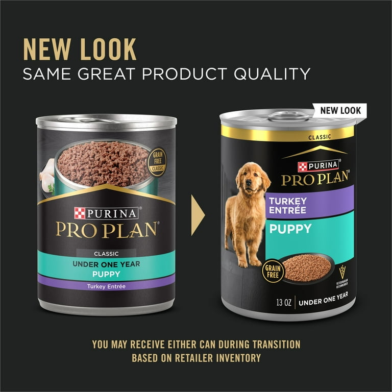 Purina Pro Plan Grain-Free Classic Turkey Entree Wet Puppy Food Purina Pro Plan Grain-Free Classic Turkey Entree Wet Puppy Food