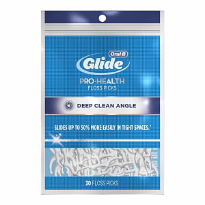 Udflugt tidsskrift Direkte Oral-B Glide Pro Health Deep Clean Angle Floss Picks - 30 Ea, 2 Pack -  Walmart.com