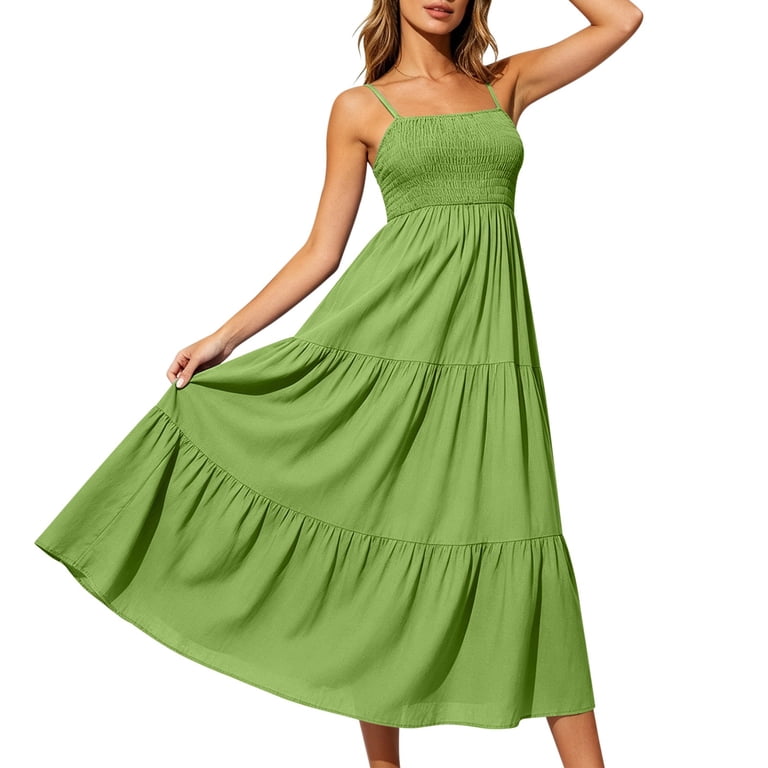 green smocked maxi dress Lilly Pulitzer Hadly Smocked Maxi Dress