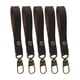 thumbnail image 3 of Kits de reparación de cremalleras de 5 piezas de cuero PU para bolsos, mochilas, chaquetas y abrigos DIY Café Bronce Yuyangstore Pestaña para tirar de la cremallera, 3 of 8