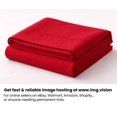 thumbnail image 1 of Juego de Sabanas Individual Percal Liso Rojo, 1 of 2