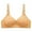 Beige, variant on Women'S Comfort Wirefree Shaper Bra Full-Coverage Wireless Bra Deep Cup Seamless T-Shirt Bra Everyday Bras for Women