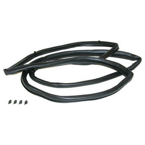 Front Left Driver Side Door Seal - Compatible with 1987 - 1995 Jeep Wrangler 1988 1989 1990 1991 1992 1993 1994