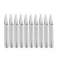 thumbnail image 1 of Unique Bargains 1/8' Shank 1mm Tip 30 Degree Solid Carbide Wood Engraving Bit CNC Router Tool 10 Pack, 1 of 6