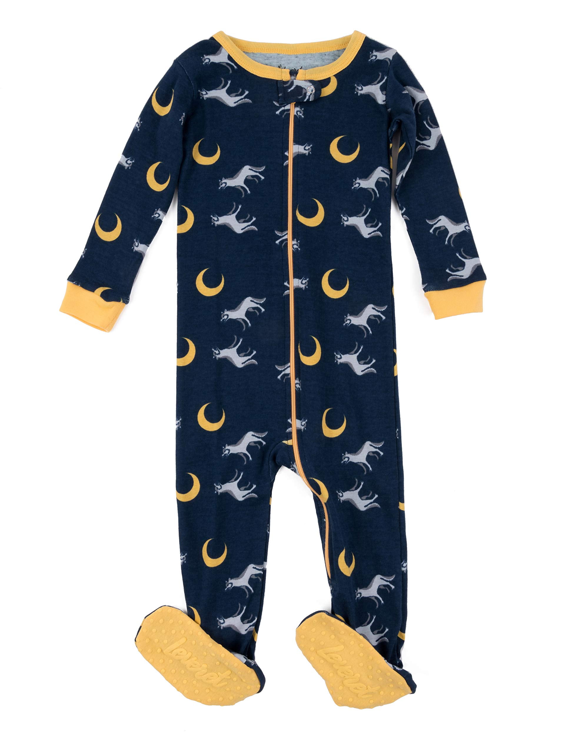 Leveret Leveret Kids Pajamas Baby Boys Girls Footed Pajamas Sleeper