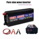 thumbnail image 1 of Inversor de onda sinusoidal pura 2000W 3000W 4000W Potencia DC 12V 24V a AC 220V Voltaje 50/60HZ Convertidor Inversores solares para automóviles con LED Dis Tan Jianjun unisex, 1 of 2