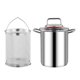 thumbnail image 5 of Olla para freír, utensilios de cocina multifunción, olla para freír, olla para freír al aire libre, patas de pollo frito, patatas fritas, pescado seco Macarena Freidora, 5 of 8