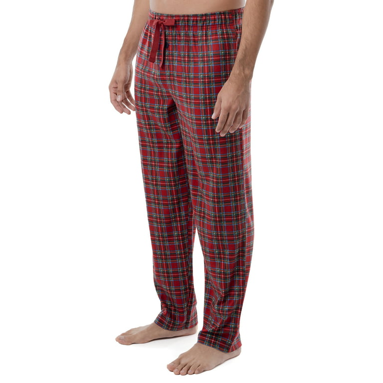 Fruit of the Loom Men's Holiday and Plaid Print Soft Microfleece