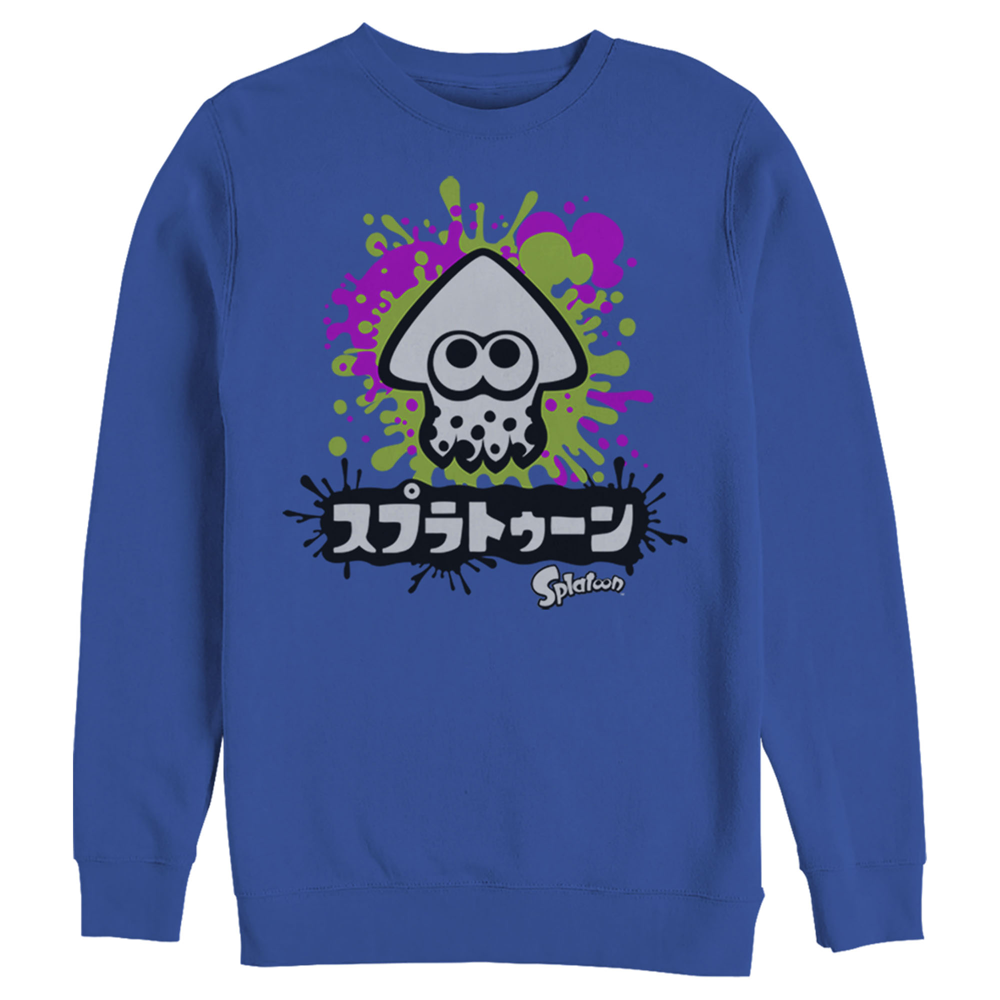 Nintendo Nintendo Men's Splatoon Inkling Squid Sweatshirt Walmart