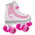 thumbnail image 2 of Patines Roller Derby Firestar para niñas, color blanco/rosa, 2 of 6