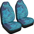 thumbnail image 3 of Binienty Blue Sea Turtle Car Seat Cover Non-Slip Auto Front Seat Covers Breathable Thin Automobile Seats Protectors Car Accessories for Vehicle Cars Sedan Truck SUV Van, 3 of 8