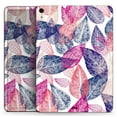 thumbnail image 2 of DesignSkinz Seamless Pink & Blue Color Leaves Full-Body Skin Decal Wrap Cover for iPad Pro 12.9” 2nd Gen (A1670/A1671), 2 of 4