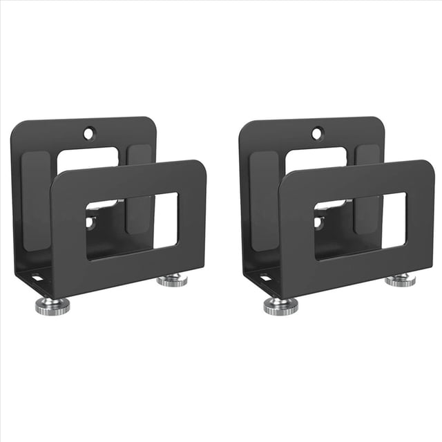 2X Soporte de Pared Ajustable para Dispositivos Pequeños, Compatible con para TV 3/4/4k, Enrutador, Módem, TV Box Reproductores Multimedia