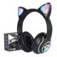 thumbnail image 4 of Audifonos Orejas De Gato Bluetooths 5.1 Led Diadema Ninos Color Negro CAT STN-28, 4 of 4