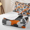 thumbnail image 4 of Erosebridal Mallard Duck Camo Twin Quilt Set,Wild Camouflage Pattern Twin Coverlet Set For Boys,2 Pieces, 4 of 7