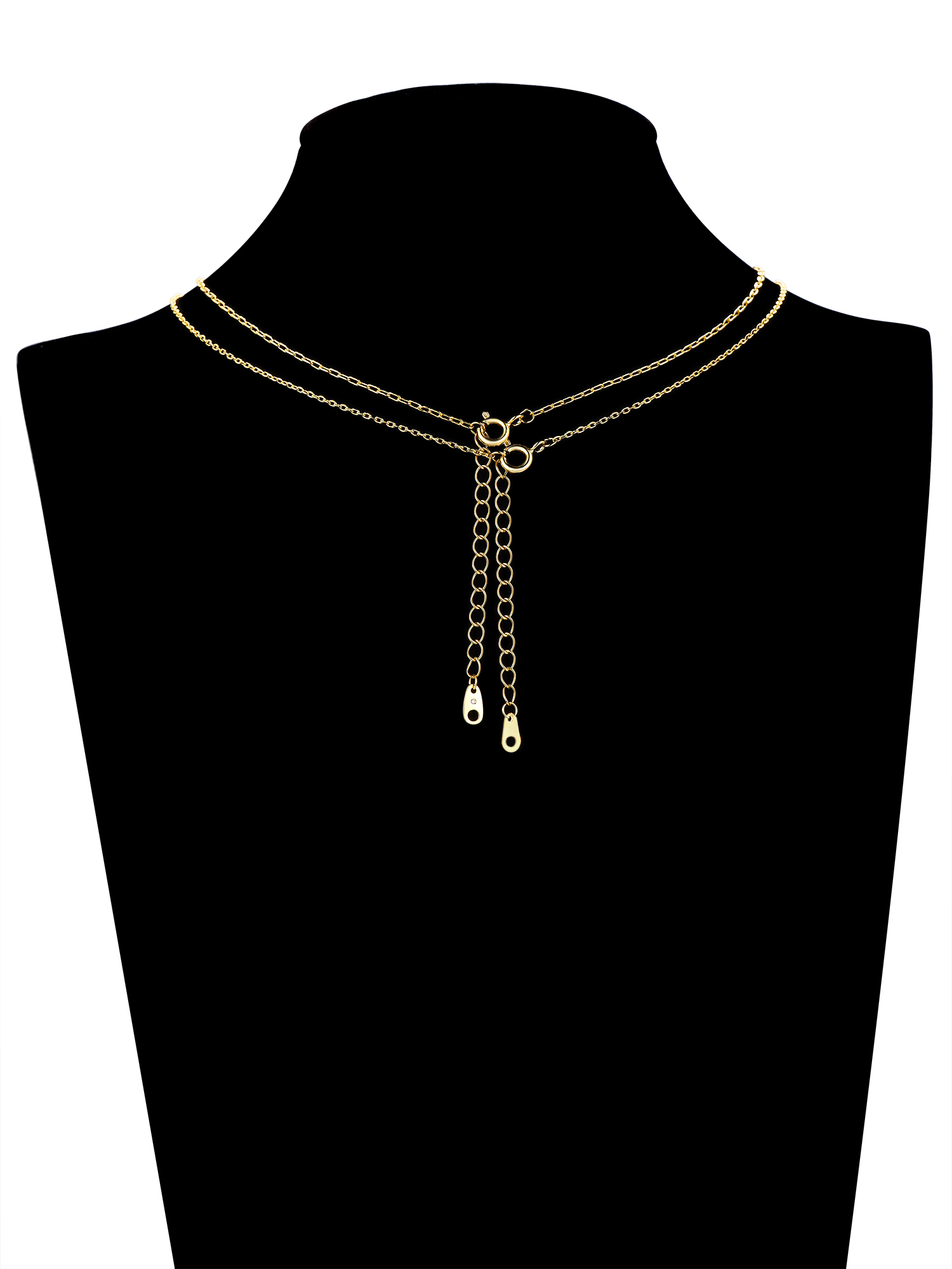 Believe by Brilliance Cubic Zirconia Mrs Necklace Set in 14KT Gold Flash Plated