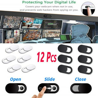 20pcs Webcam Cover Shutter Magnet Slider Plastic Camera Cover For Ipad  Tablet Web Laptop Camera Phone Lens Privacy