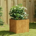 thumbnail image 1 of vidaXL Planter 40x41x40 cm Corten Steel, 1 of 5