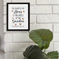 thumbnail image 5 of Designs ByLITA The Sound of The Bees Is The Voice Of The Garden, 11 x 14 White Wall Print (Framed) | Home Decor, 5 of 7