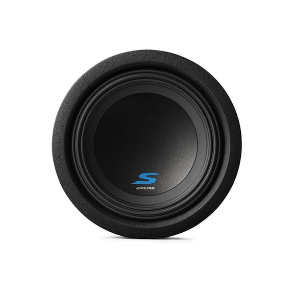 Alpine S-W8D4 Car Subwoofer 900W Max (300W RMS) 8" S-Series Dual 4 Ohm Car Subwoofers