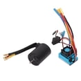 thumbnail image 2 of 120A ESC Combo Adjustable 3100KV Brushless Motor Dustproof Compact XT60 Plug Type for 1/8 RC Car, 2 of 8
