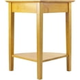 thumbnail image 4 of Winsome Wood Studio Home Office Corner Table, Honey Finish, 4 of 6