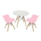 thumbnail image 1 of Mesa con 2 Silla Berlin con Descansabrazos infantil (Rosa), 1 of 1