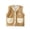 Coffee, variant on WUANDIXFA Girls Fall Outfits 1T 2T 3T 4T 5T Toddler Girls Boys Winter Sleeveless Warm Fleece Two Pockets Coat Jacket Fall Winter Clothes,Grey,18-24 Months