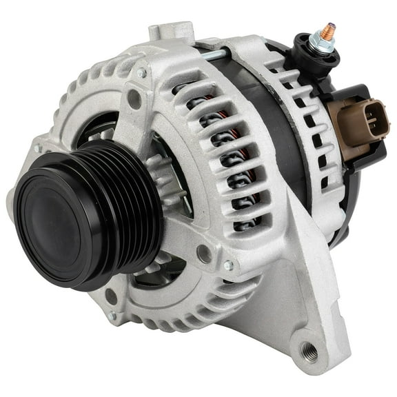 SCITOO Alternator Fits for Toyota for Camry 2.5L 2010-2011 12V 100Amp CW 4-Groove Pulley High Output Alternator 27060-0V070 11408 104210-2550 27060-36020 90295761 90-29-5761 27060-0V010