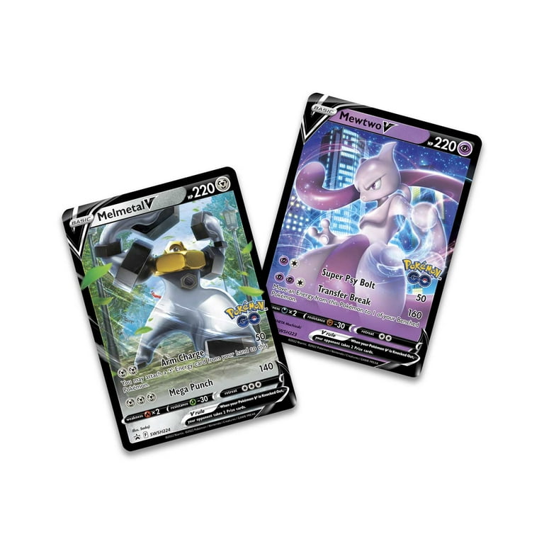  Pokemon Cards: Pokemon GO Mewtwo V Battle Deck : Toys & Games